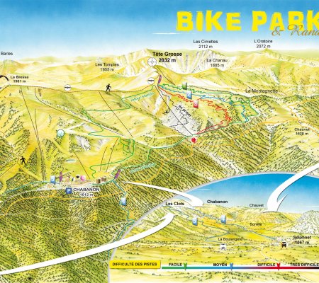 Respirez le bon air dans un paysage à couper le souffle De nombreuses pistes à découvrir ou redécouvrir